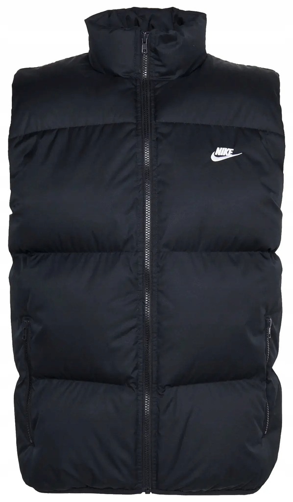 Wodoodporna kamizelka męska NIKE czarny bezrękawnik puchowy r. L