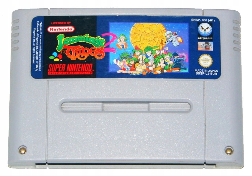 Lemmings 2 The Tribes gra na Super Nintendo - SNES