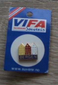 MIASTO BERGEN OFICJALNA ODZNAKA PINS