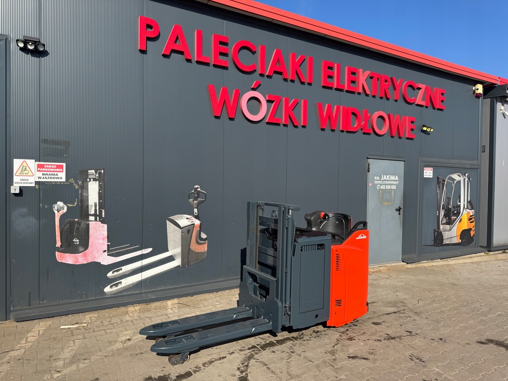 Paleciak elektryczny Linde D 12 Sp 2020 r 170 cm 1200 kg szybki rydwan