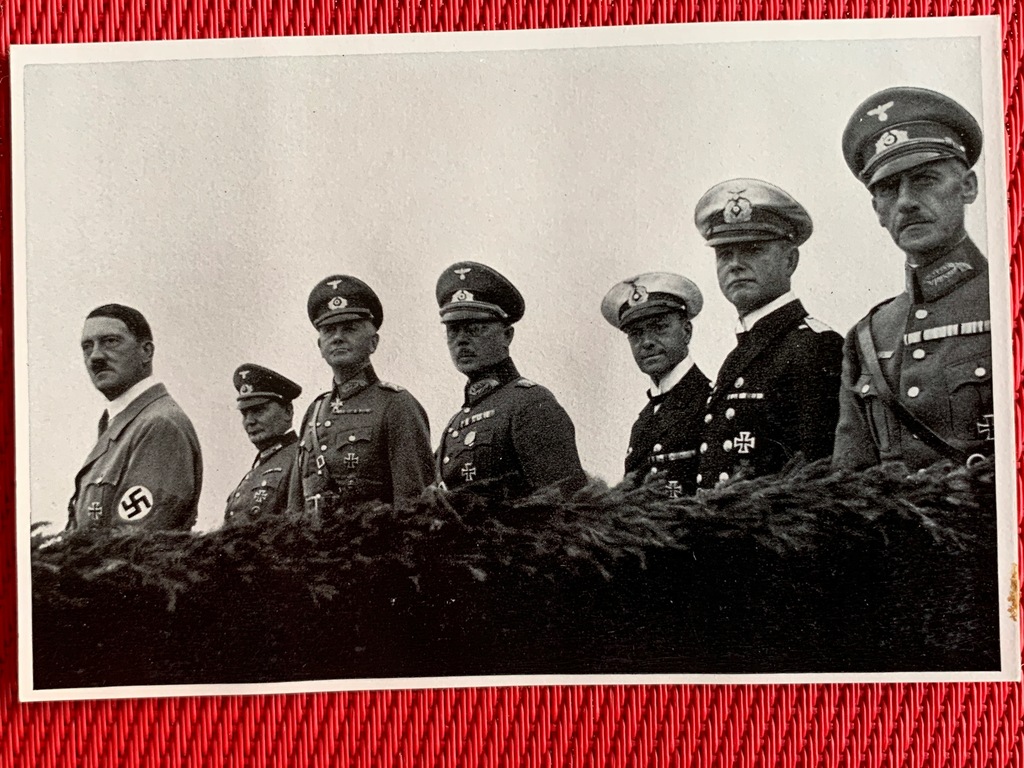 Hitler i Generałowie Goring,Blomberg,Fritsch,Raedr