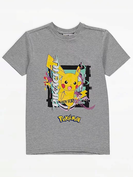 POKEMON bluzka T-SHIRT pikachu 128-135/8-9