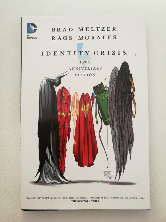 Identity Crisis 10th Anniversary Hardcover Deluxe