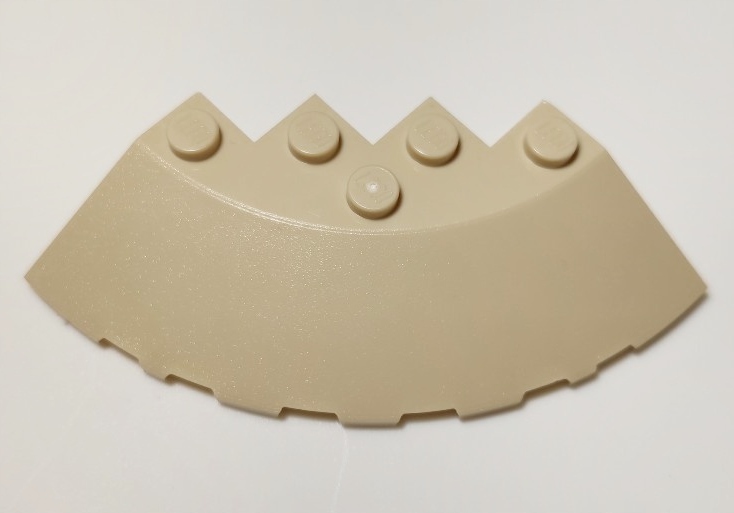 Lego Ideas 21322 95188 skos 6x6 piaskowy plaża