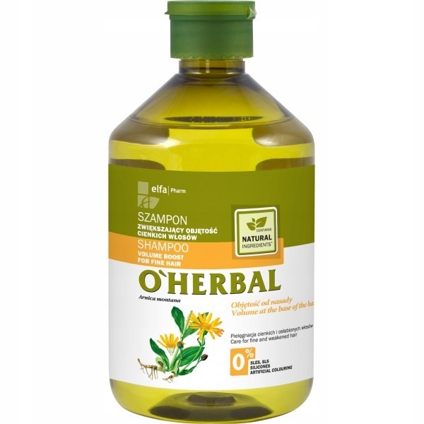 O'herbal Szampon Z Ekstraktem Z Arniki 500ml