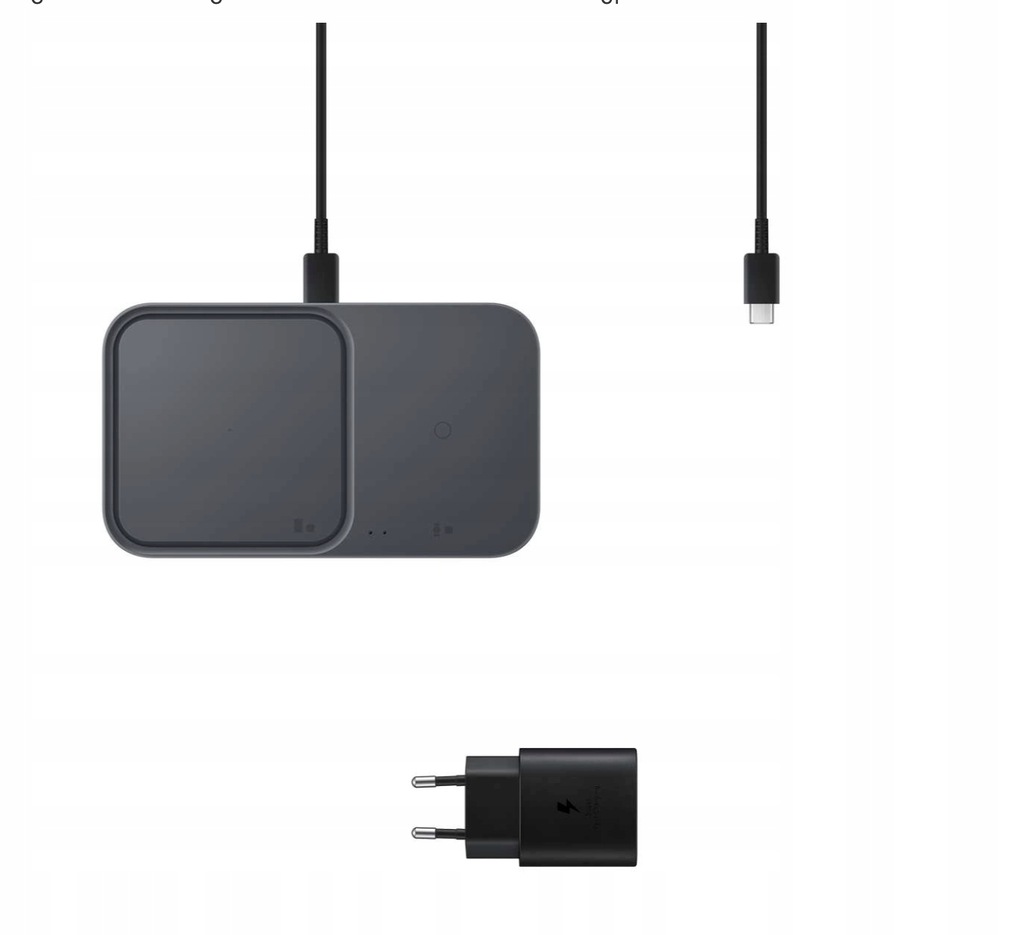 Samsung Ładowarka EP-P5400TBEGEU indukcyjna 15W ładowarka sieciowa + kabel