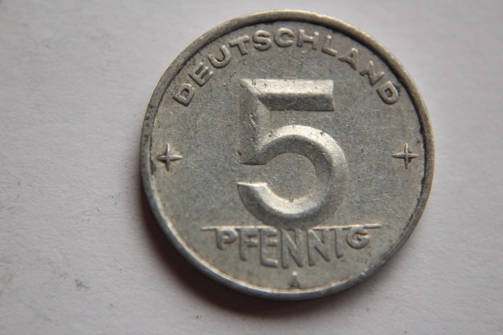 5 PFENNIG 1950 NIEMCY -W272