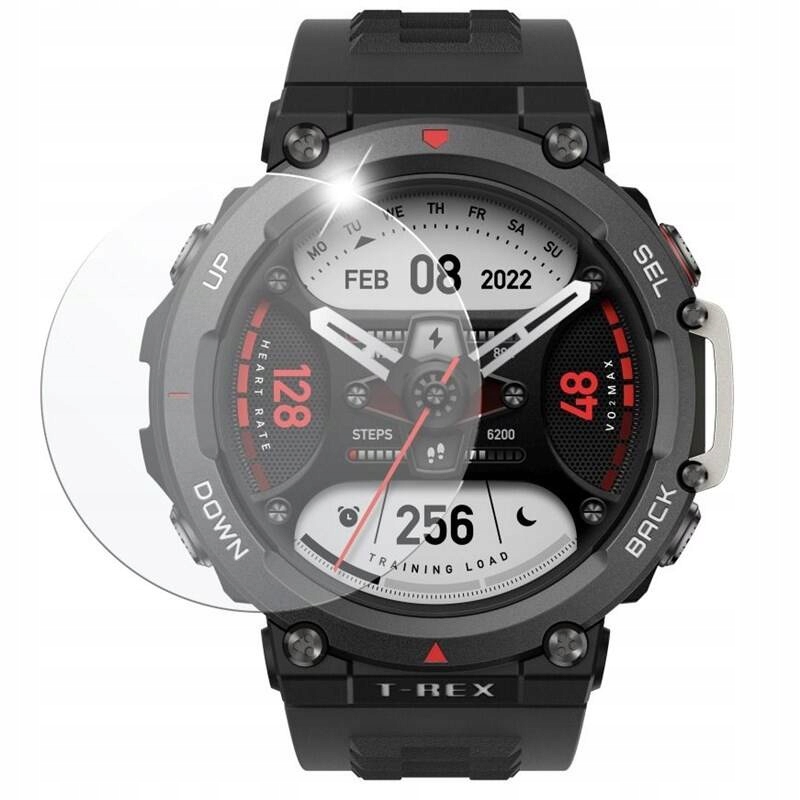 Szkło hartowane FIXED na Amazfit T-Rex 2, 2 sztuki (FIXGW-986)