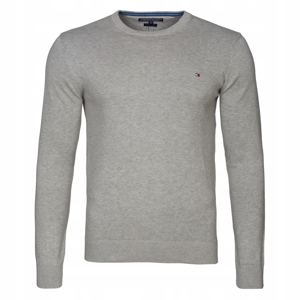 Sweter Tommy Hilfiger SZARY C-nk roz. M