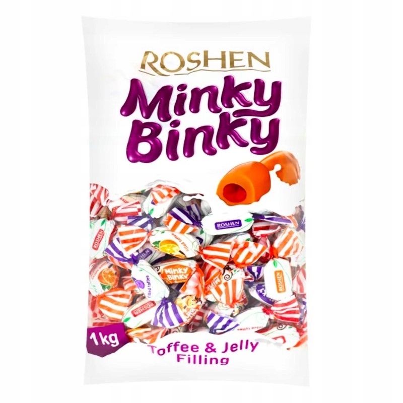 Roshen Minky Binky Toffi 1Kg
