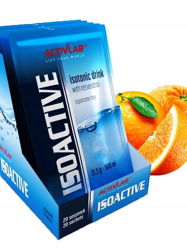 ACTIVLAB ISOACTIVE 20x31.5g NAPÓJ IZOTONICZNY ISO