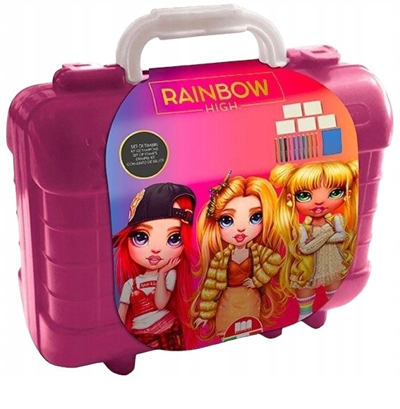 Rainbow High - pieczątki travel set