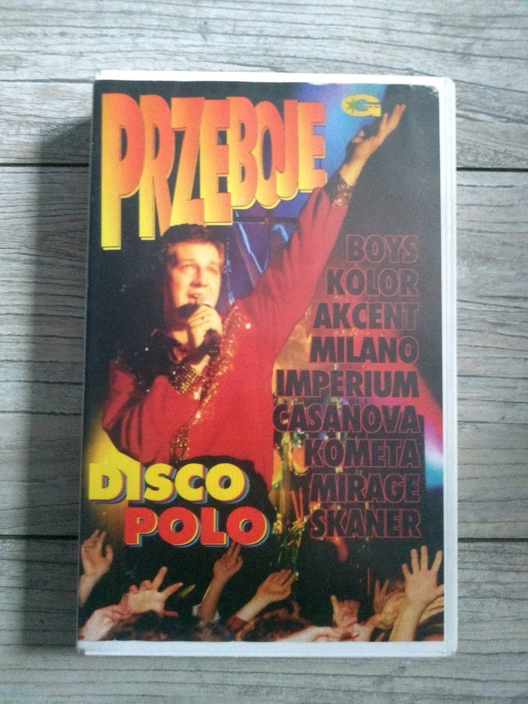 Disco Polo VHS Green Star Boys Skaner Akcent NOWA Unikat!
