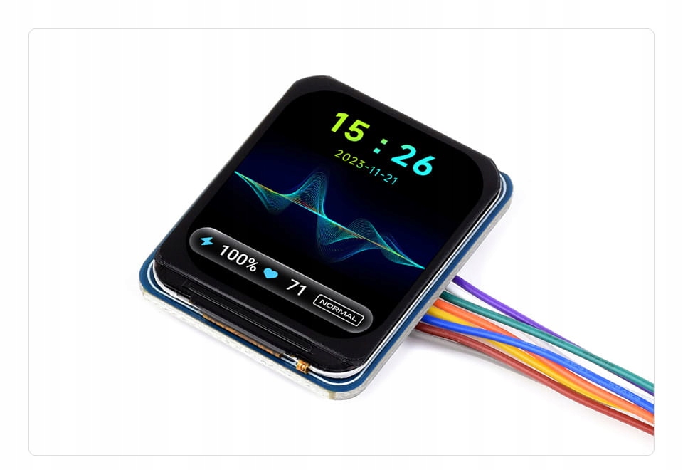 Moduł wyświetlacza LCD 1.5" z kontrolerem NV3030B dla Raspberry Pi Arduino