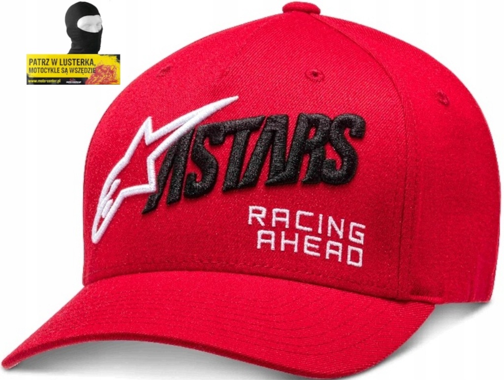 Czapka Alpinestars Title Hat Red Rozm. L/XL Gratisy