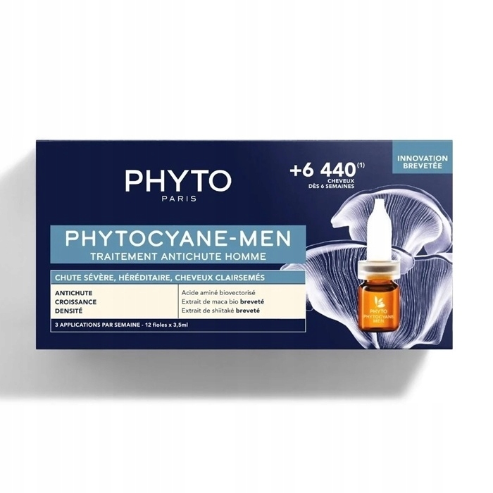 Phyto Phytocyane Men ampułki do włosów 12*3.5ml