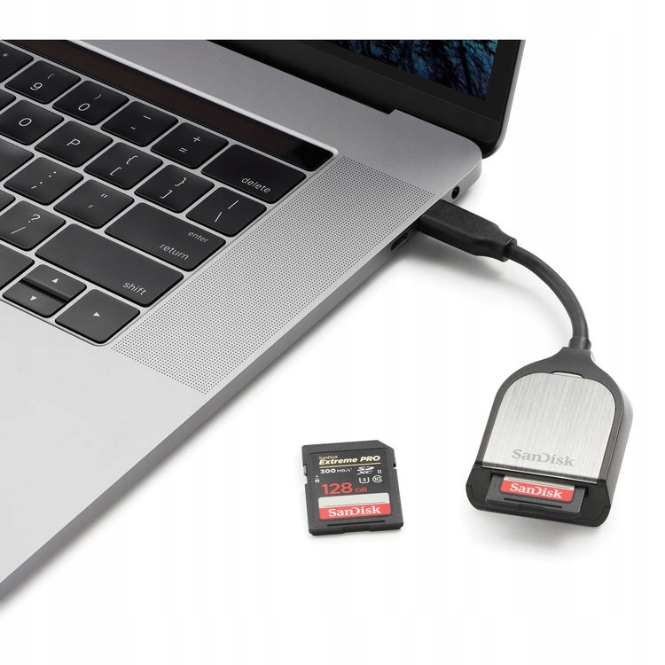 Купить Устройство чтения карт памяти SANDISK Extreme PRO SD UHS-II USB-C: отзывы, фото, характеристики в интерне-магазине Aredi.ru