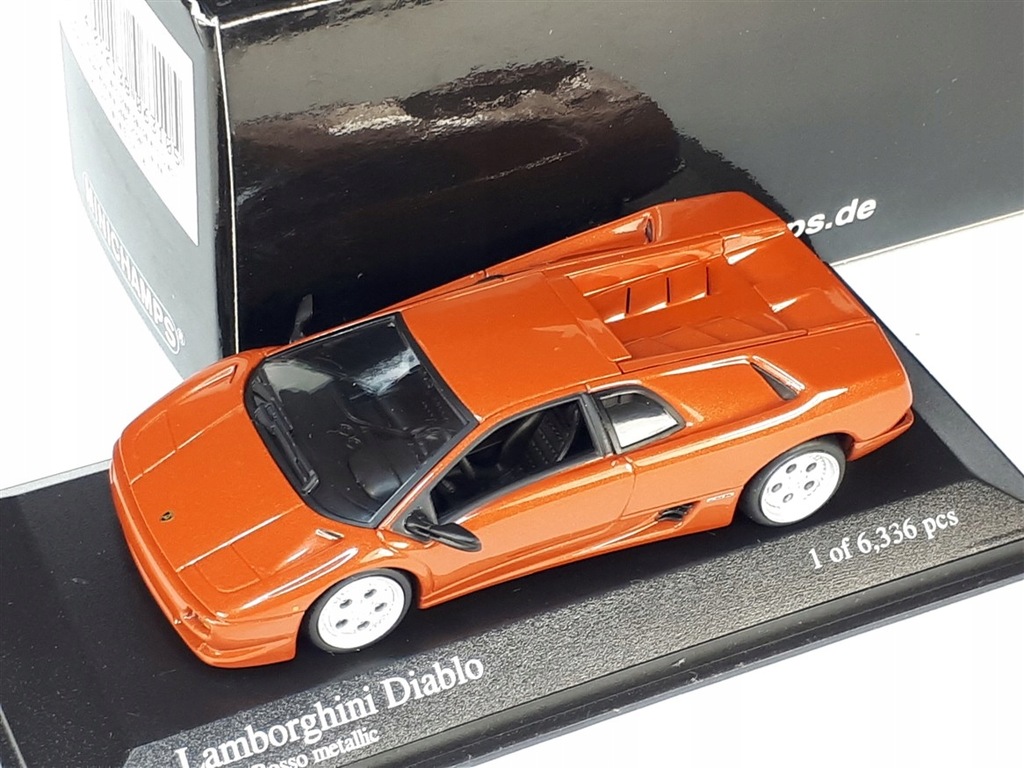 MINICHAMPS LAMBORGHINI DIABLO 1994 Copper met 1:43