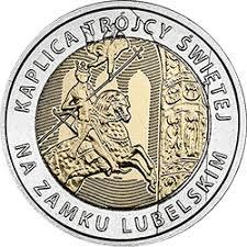 moneta 5 zł Kaplica Trójcy Świętej 2017