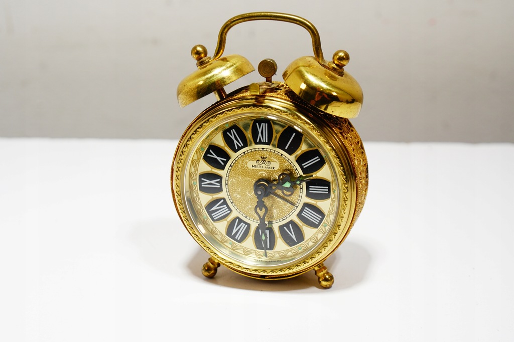 Nakręcany Budzik Meister-Anker West Germany PRL