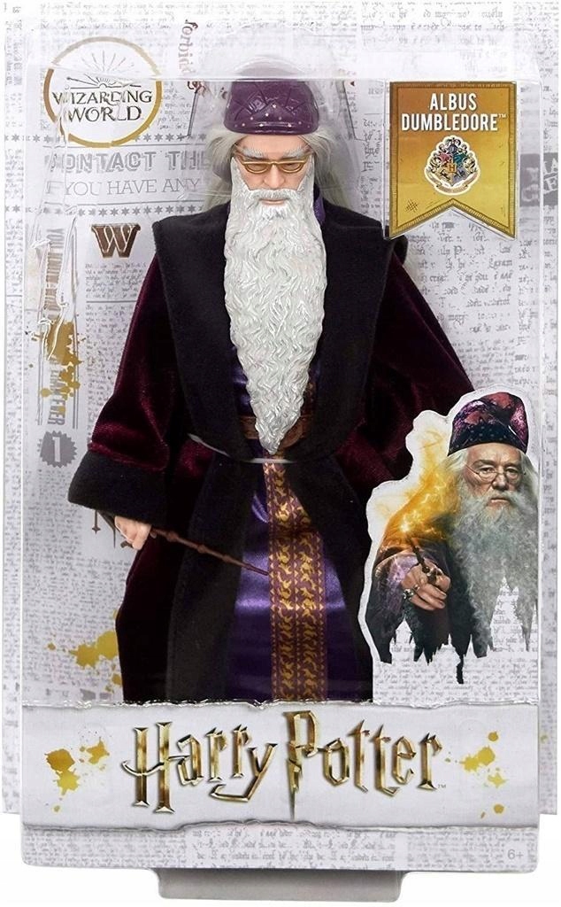 HARRY POTTER LALKA ALBUS DUMBLEDORE, MATTEL