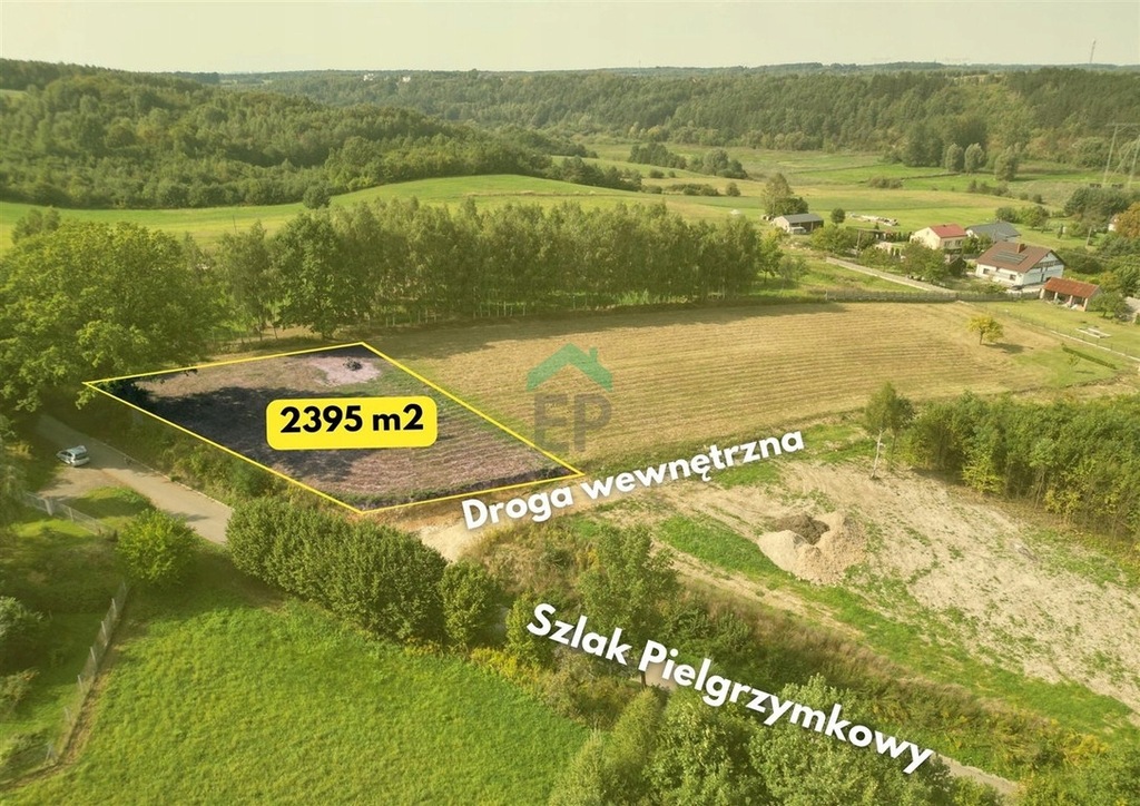 Działka, Siedlec, Mstów (gm.), 2395 m²