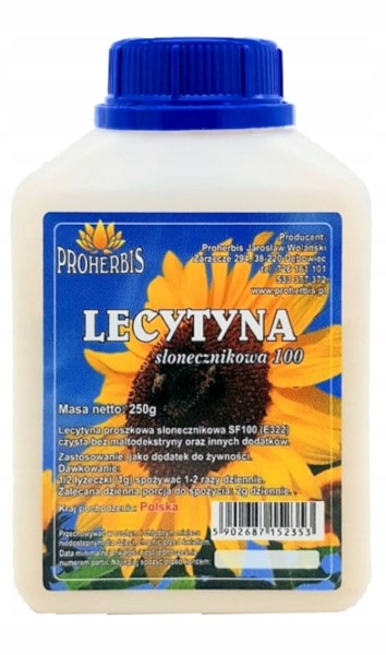 Proherbis Lecytyna Słonecznikowa SF 250 g