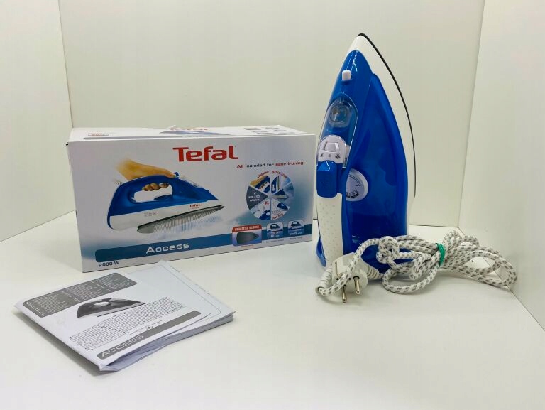 ŻELAZKO TEFAL FV1511 KOMPLET JAK NOWE