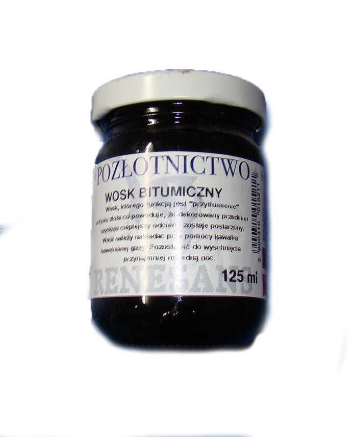 WOSK BITUMICZNY - 125 ML SŁOIK RENESANS