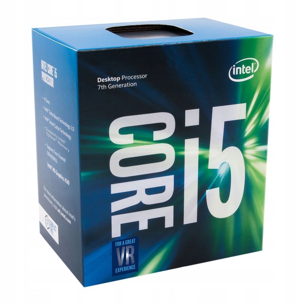 Intel Procesor Core i5-7500 (7. generacji, do 3,80