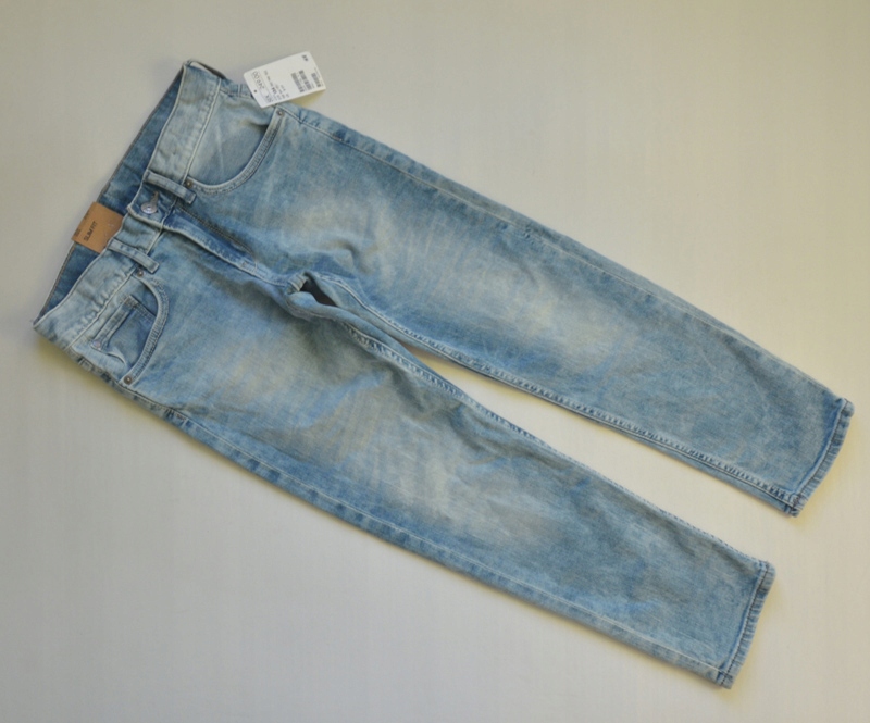 Spodnie chłopięce jeansowe slim fit H&M 134 cm