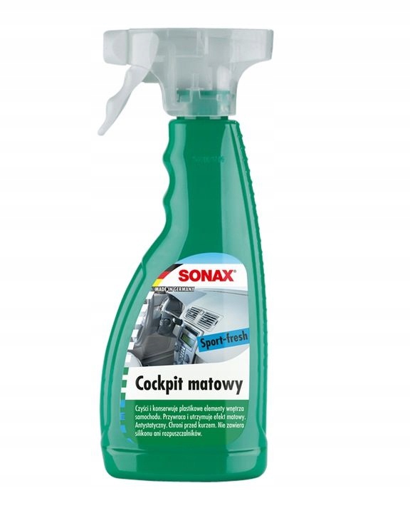 SONAX COCKPIT MATOWY SPORT-FRESH DO KOKPITU 500ML