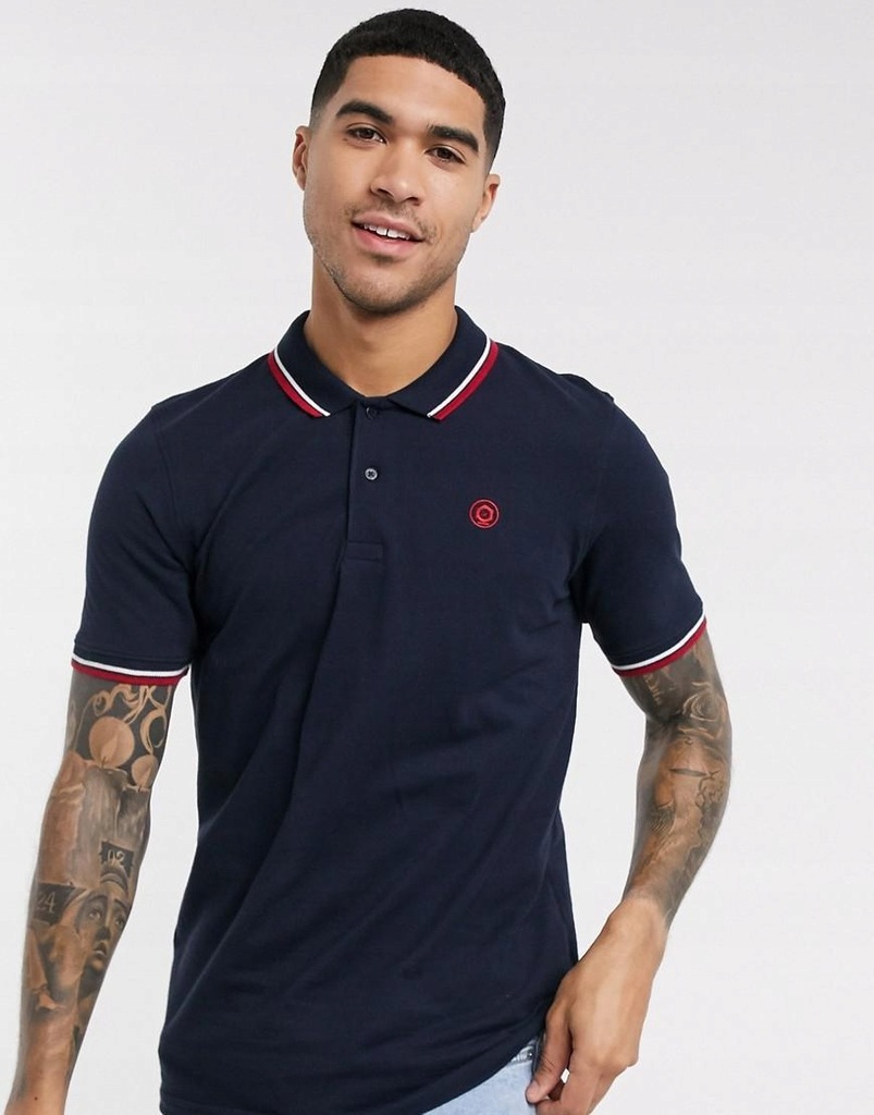 A0F106*JACK&JONES KOSZULKA POLO 42 XL T01