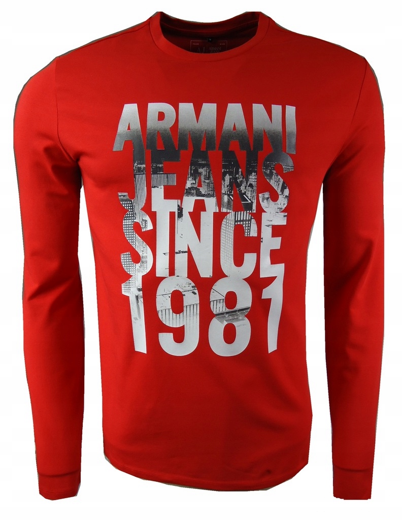 ARMANI JEANS LONG-SLEEVE BLUZKA XL