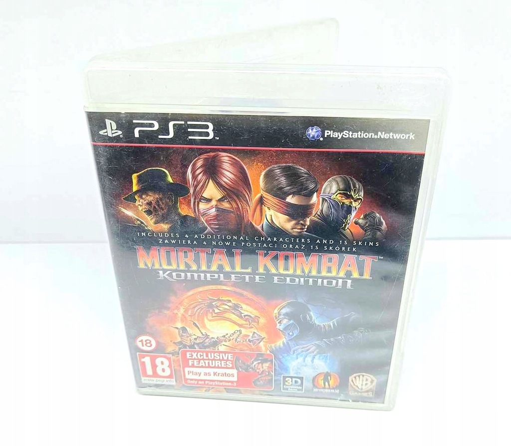 GRA PS3 MORTAL KOMBAT KOMPLETE EDITION POLSKIE PUDEŁKO *OKAZJA*