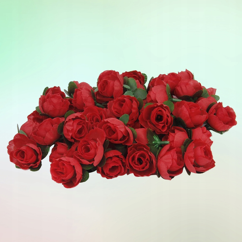 100pcs Artificial Rose Flower Decoration DIY Rose