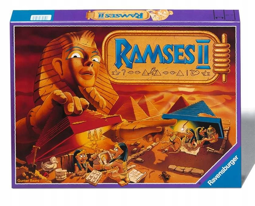 RAVENSBURGER Gra rodzinna Ramzes II Egipt 261604