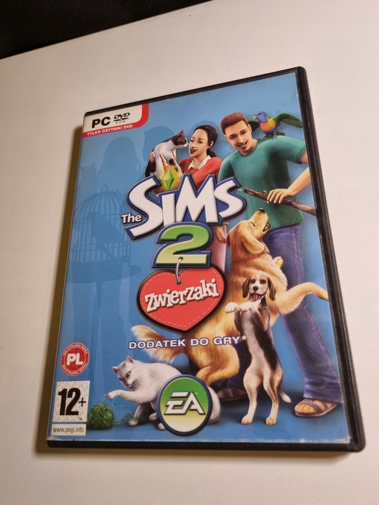 The Sims 2 PL PC Zwierzaki polska wersja pudełkowa