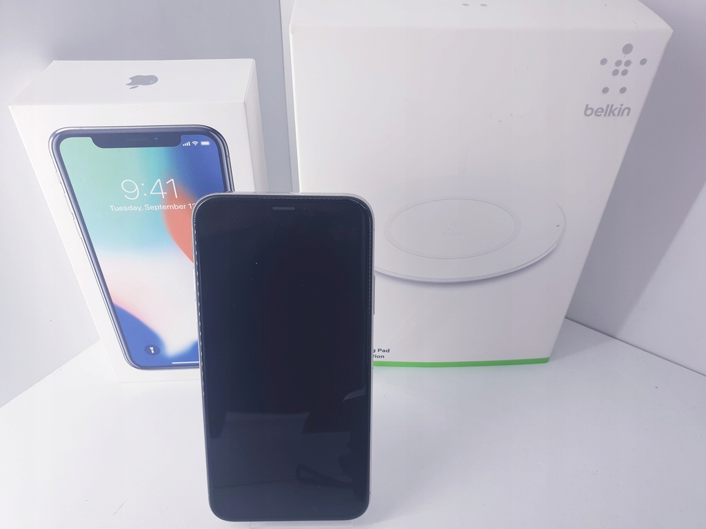 APPLE IPHONE X 64GB SREBRNY SMARTPHONE