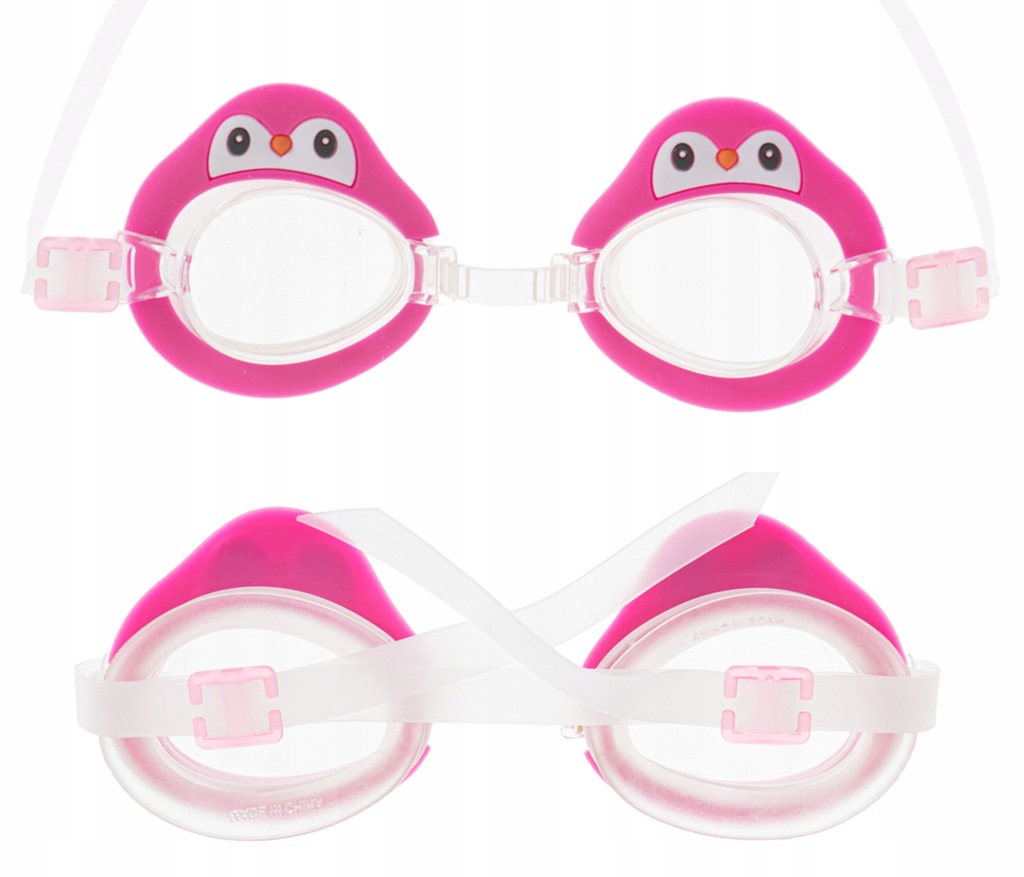 Okulary gogle do nurkowania pływania różowe