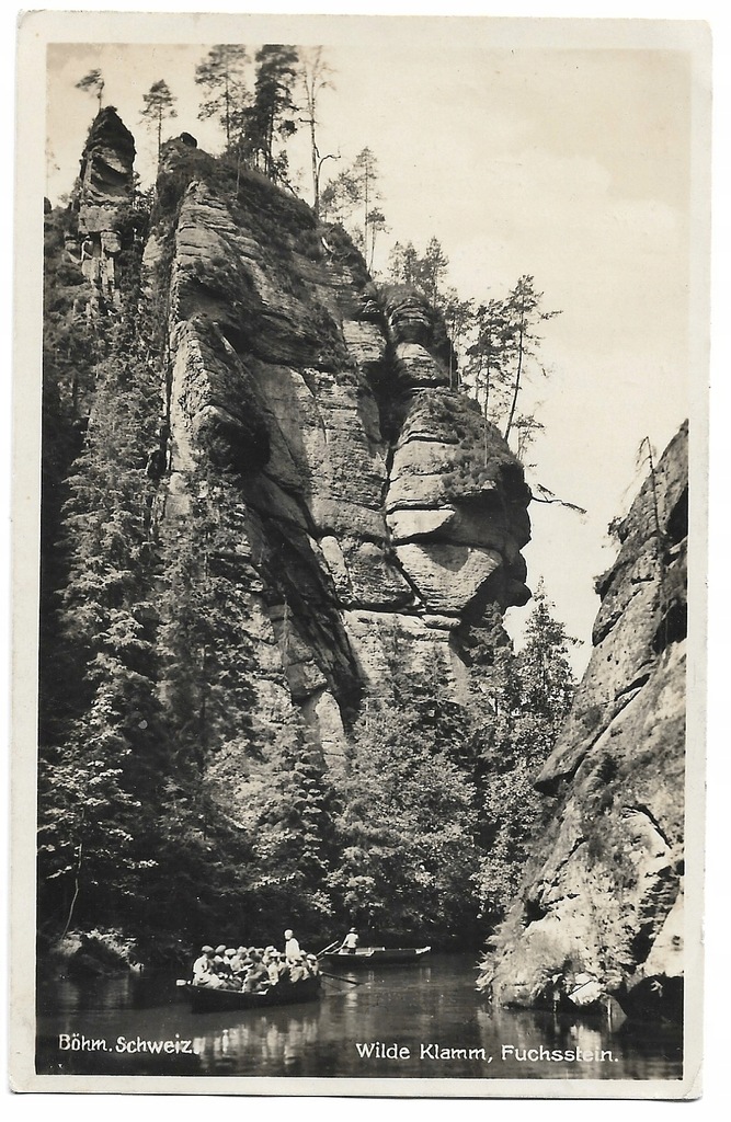 Czechy - Sudety, Wilde Klamm, Fuchsstein