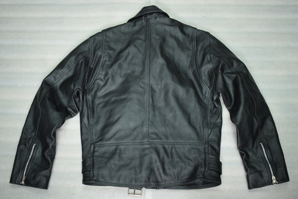 Kurtka Ramoneska GENUINE LEATHER JACKET Skóra M