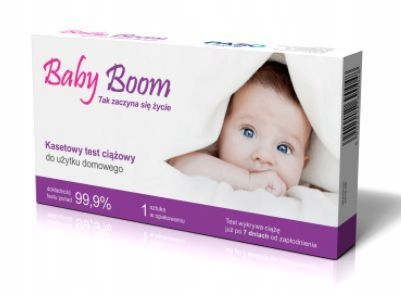 Baby Boom test ciążowy płytkowy z apteki 1 sztuka