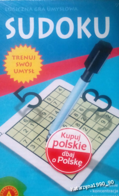Sudoku / gra  planszowa