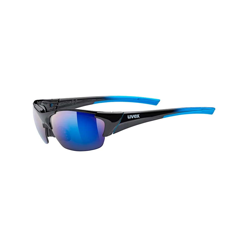 Okulary sportowe Uvex Blaze III 2.0 black blue