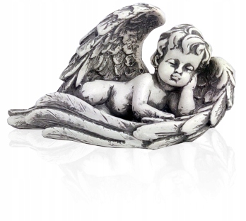 Figurka na grób Anioł w skrzydłach 9 cm