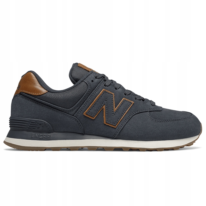 New Balance ML574NBD granat r. 45 skóra naturalna