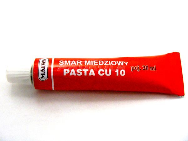 Smar miedziowy CU10 przewodzący prąd 20ml Malwa