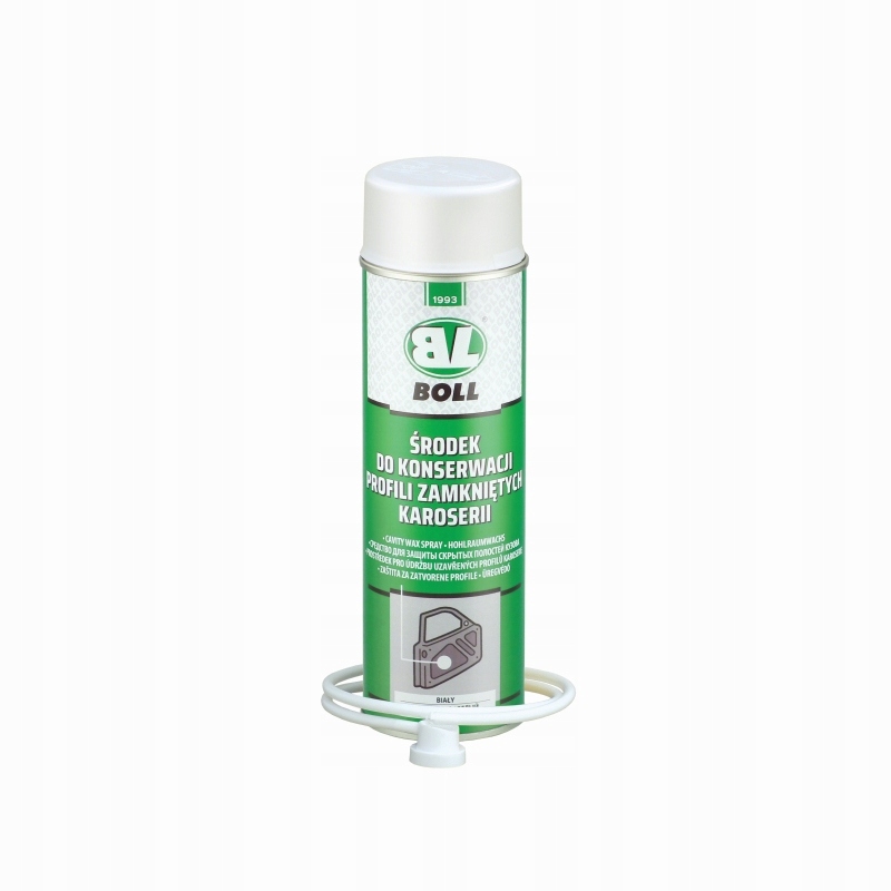 BOLL ŚRODEK DO KONSERWACJI PROFILI ZAMKNIĘTYCH SPRAY BIAŁY 500ML