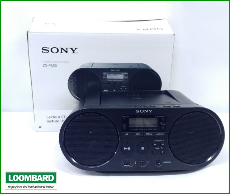 RADIOOTWARZACZ SONY ZS-PS50